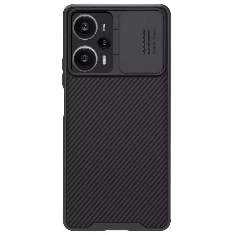 Чехол Nillkin CamShield Pro для Xiaomi Poco F5 5G / Redmi Note 12 Turbo, черный Чехол Nillkin CamShield Pro для Xiaomi Poco F5 5G / Redmi Note 12 Turbo, черный