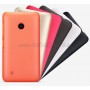 для Nokia Lumia 530 Чехол-накладка + пленка Nillkin Super Frosted Shield оранжевый