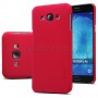 для Samsung Galaxy A8 A8000 Чехол-накладка + пленка Nillkin Super Frosted Shield красный