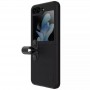 Чехол для Samsung Z Flip 5 Nillkin Flex Flip Finger Strap Case, черный