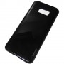 для Samsung Galaxy S8 Plus Силиконовый чехол-накладка AntiSlip чёрный глянцевый