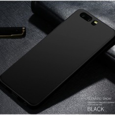 Чехол-накладка для Huawei P10, матовый силиконовый, X-Level, серия Guardian, цвет чёрный