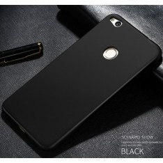 Чехол-накладка для Huawei P9 Lite mini, матовый силиконовый, X-Level, серия Guardian, цвет чёрный