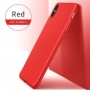 Чехол-накладка для iPhone X / iPhone 10, матовый силиконовый, X-Level, серия Guardian, цвет красный