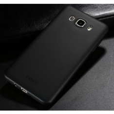 Чехол-накладка для Samsung J7 Neo / J700H, матовый силиконовый, X-Level, серия Guardian, цвет черный
