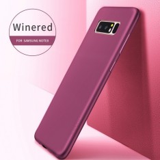 Чехол-накладка для Samsung Galaxy Note 8, матовый силиконовый, X-Level, серия Guardian, цвет бордовый