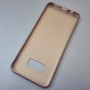 Чехол-накладка для Samsung Galaxy S8 G950FD, матовый силиконовый, X-Level, серия Guardian, цвет золотой
