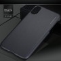для Apple iPhone X / iPhone 10 пластиковый чехол-накладка Pipilu серии Metallic черный