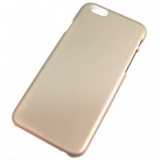 для Apple iPhone 6 / 6S Пластиковый чехол-накладка Metallic золотой