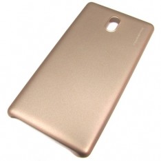 для Nokia 3 Пластиковый чехол-накладка Metallic золотой