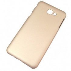 для Samsung J5 Prime Пластиковый чехол-накладка Metallic золотой