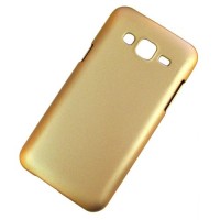 для Samsung Galaxy J5 J500H Пластиковый чехол-накладка Metallic золотой