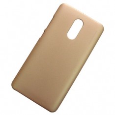 для Xiaomi RedMi Pro Пластиковый чехол-накладка Metallic золотой