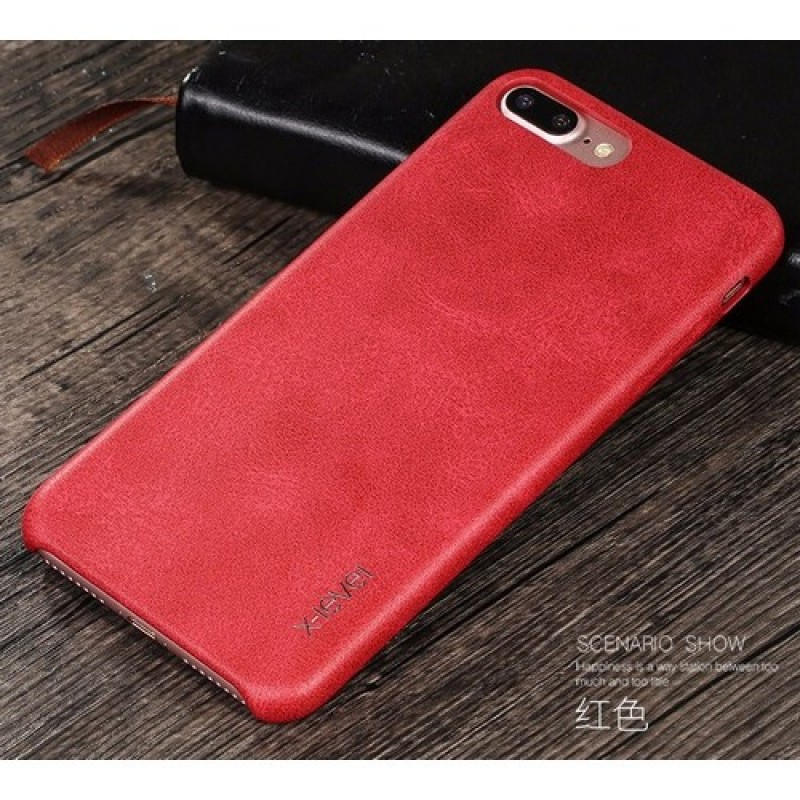 для Apple iPhone 7 Plus Чехол-накладка Pipilu X-Level серия Vintage красный