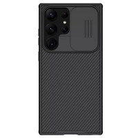 Чехол Nillkin CamShield Pro с крышкой-слайдером для Samsun Galaxy S23 Ultra, черный