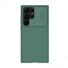 Чехол Nillkin CamShield Pro с крышкой-слайдером для Samsun Galaxy S23 Ultra, зелёный