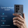 Чехол c MagSafe для Samsung S24 Ultra  Dux Ducis Aimo, Black Чехол c MagSafe для Samsung S24 Ultra  Dux Ducis Aimo, Black