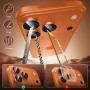 Защитное стекло на линзы камер Apple iPhone 17 Pro / 17 Pro Max, ESR Armorite Camera Lens, orange