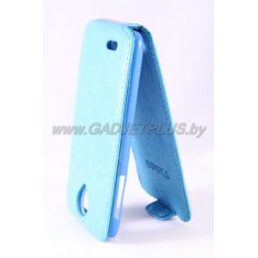 Lenovo S750 чехол-блокнот Experts Slim Flip Case, цвет голубой