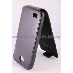 для Huawei Honor 3C Чехол-блокнот Experts Slim Flip Case черный