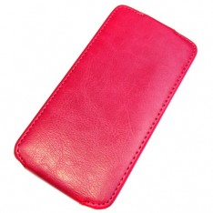 для Huawei Ascend P2 Чехол-блокнот Experts Slim Flip Case розово-красный