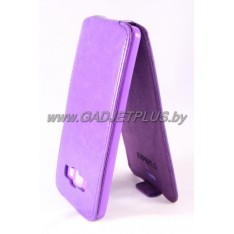 Samsung Galaxy A7 A700F чехол-блокнот Experts "Slim Flip Case", фиолетовый