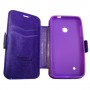 для Nokia Lumia 530 чехол-книга Experts Slim Book Case фиолетовый