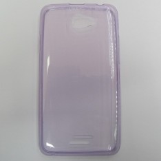 для HTC Desire 516 Ультратонкий силиконовый чехол-накладка Experts Fine TPU Case фиолетовый