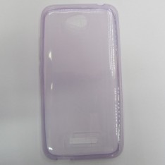 для HTC Desire 616 Ультратонкий силиконовый чехол-накладка Experts Fine TPU Case фиолетовый