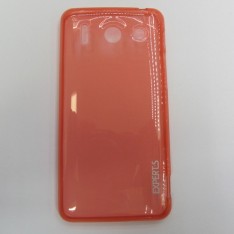 для Huawei Ascend G510 Ультратонкий силиконовый чехол-накладка Experts Fine TPU Case красный
