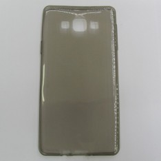 для Samsung Galaxy A7 SM-A700F Ультратонкий силиконовый чехол-накладка Experts Fine TPU Case черный