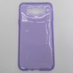 для Samsung Galaxy E7 SM-E700F Ультратонкий силиконовый чехол-накладка Experts Fine TPU Case фиолетовый