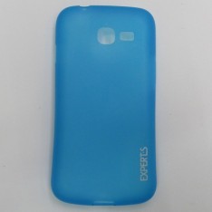 для Samsung Galaxy Star Plus (S7262) Ультратонкий силиконовый чехол-накладка Experts Fine TPU Case матовый голубой