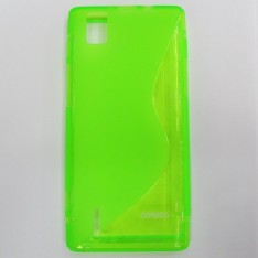 для Huawei Ascend P2 чехол-накладка силиконовый Experts TPU Case зеленый