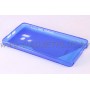 для Huawei Honor 3 чехол-накладка силиконовый Experts TPU Case синий