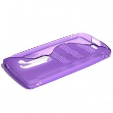 для LG Leon (H324) чехол-накладка силиконовый Experts TPU Case фиолетовый