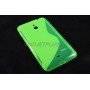 для Nokia Lumia 1320 чехол-накладка силиконовый Experts TPU Case зеленый