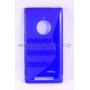 для Nokia Lumia 830 чехол-накладка силиконовый Experts TPU Case синий