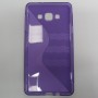 для Samsung Galaxy A7 SM-A700F чехол-накладка силиконовый Experts TPU Case фиолетовый