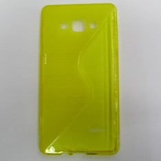 для Samsung Galaxy A7 SM-A700F чехол-накладка силиконовый Experts TPU Case желтый