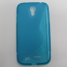 для Samsung Galaxy S4 (i9500) чехол-накладка силиконовый Experts TPU Case голубой