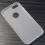 для Apple iPhone 7 Матовый ультратонкий силиконовый чехол-накладка GADJET+ белый