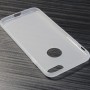 для Apple iPhone 7 Матовый ультратонкий силиконовый чехол-накладка GADJET+ белый