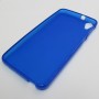 для HTC Desire 826 силиконовый чехол-бампер JUST матовый синий