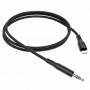 Audio-кабель (AUX) для iPhone Hoco UPA-18, черный