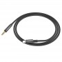 Audio-кабель (AUX) для iPhone Hoco UPA-19, черный