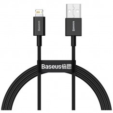 Зарядка для Айфона (кабель) Baseus Superior Series Fast Charging, 2.4 А, 2 м, черный