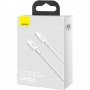 Кабель для зарядки Айфона Baseus Superior Series Fast Charging Data Cable (PD 20W) 0.25m белый