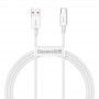 Кабель для зарядки USB - Type-C Baseus CATYS-02 1m 66W белый