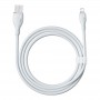 Кабель для зарядки Baseus P10355700221-00 Pudding Series Fast Charging Cable USB to iP 2.4A 1.2m Stellar White